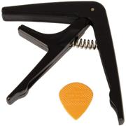 Joyo JCP-01-BK capo i sort til western- og elguitar