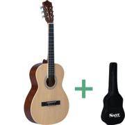 Sant Guitars CJ-36 SNA spansk børneguitar i kvart-størrelse med nylonstrenge