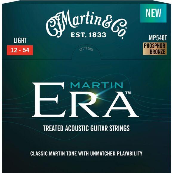 Martin Era Light western-guitarstrenge, 012-054, i emballage