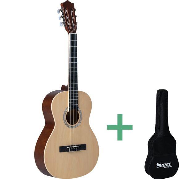 Sant Guitars CJ-36 SNA spansk børneguitar i kvart-størrelse med nylonstrenge