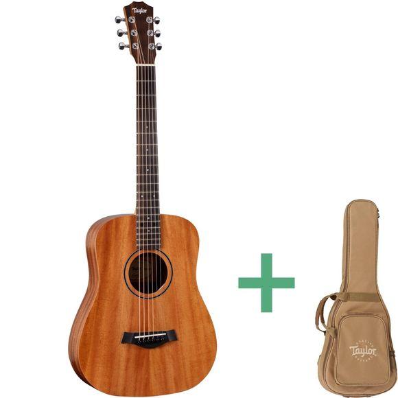 Taylor BT2 Baby Mahogany rejse-western guitar i mahogni med lille korpus