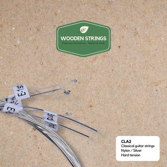 Wooden Strings CLA2 nylonstrenge til spansk guitar i emballage